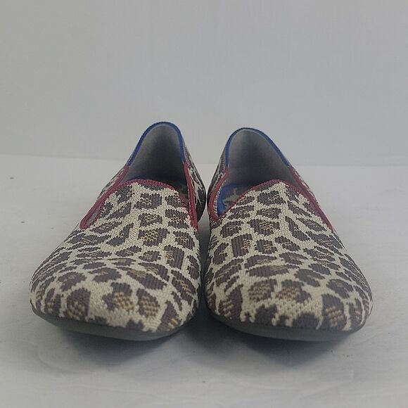 Rothy's Animal Print Leopard Slip-on Women's Loafers. - Picture 5 of 13